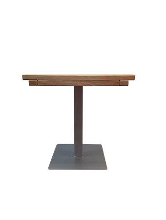 Sitztisch Edelstahl Toskana 76x76