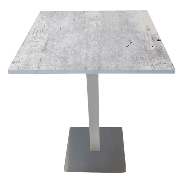 Stehtisch Edelstahl beton 80x80x110cm