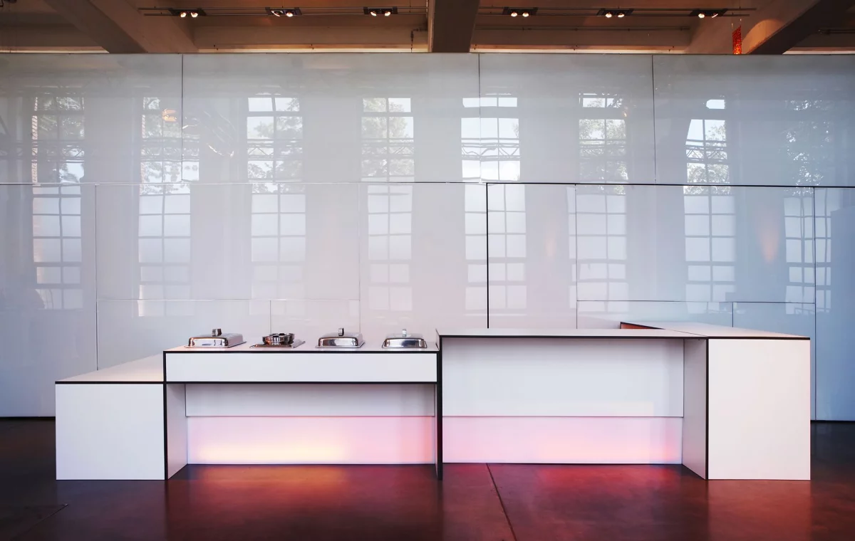 Multitisch hell hoch 200x80x110cm