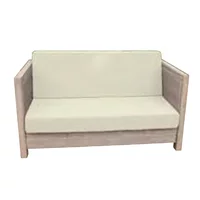 Sofa Toskana 141x78x59 cm inklusive Kissen