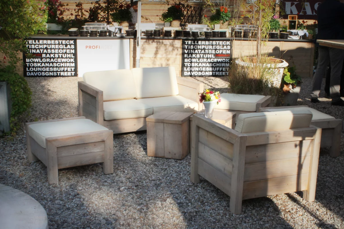 Sofa Toskana 141x78x59 cm inklusive Kissen