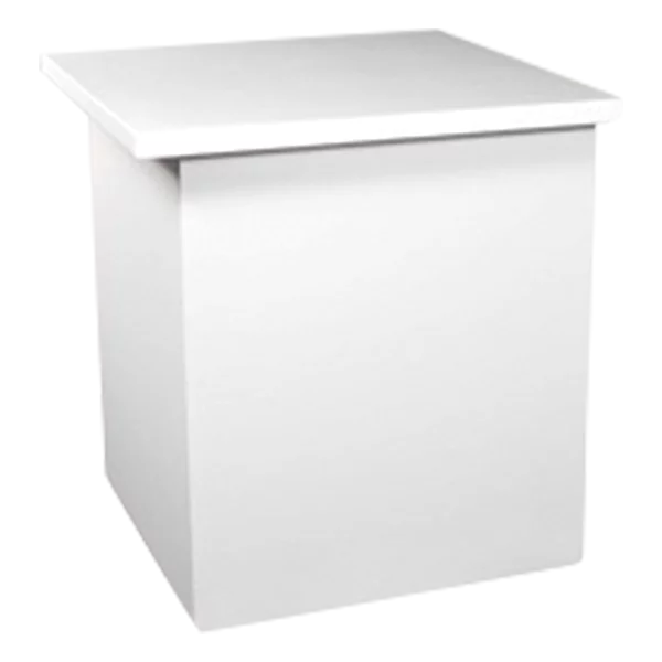 Buffet-Eckelement Davos weiß 84x84x90 cm