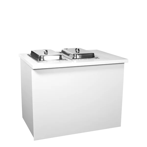 Buffetelement Davos für 2x Chafing-Dish