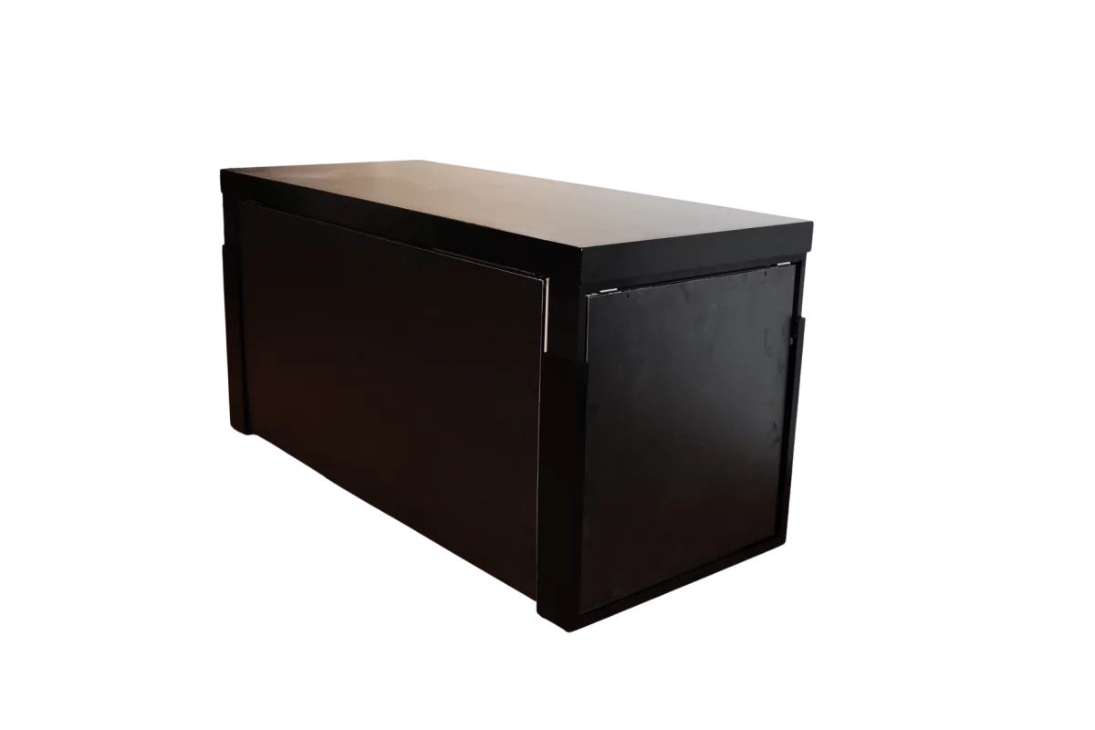 Odo Buffet schwarz/schwarz 180cm