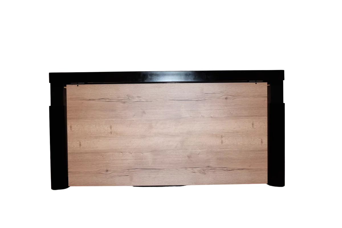 Odo Buffet schwarz/holz 180cm