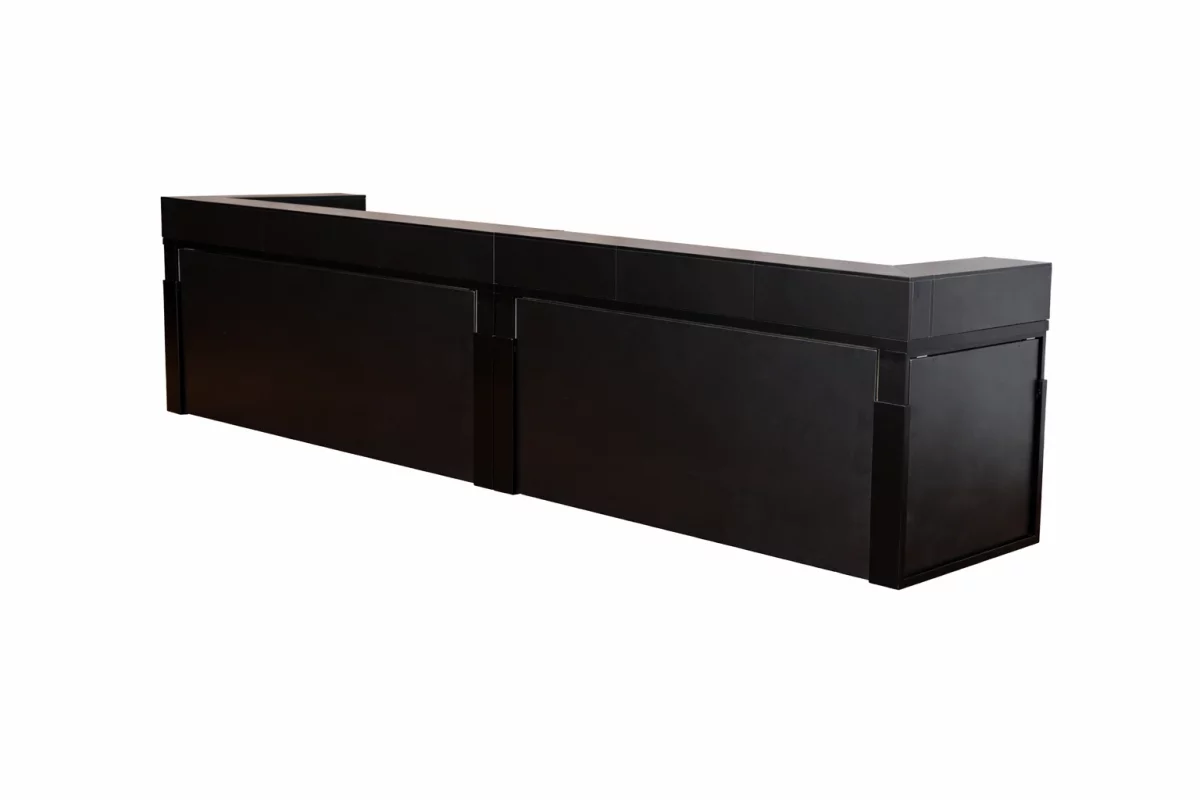 Odo Bar schwarz/schwarz 360cm