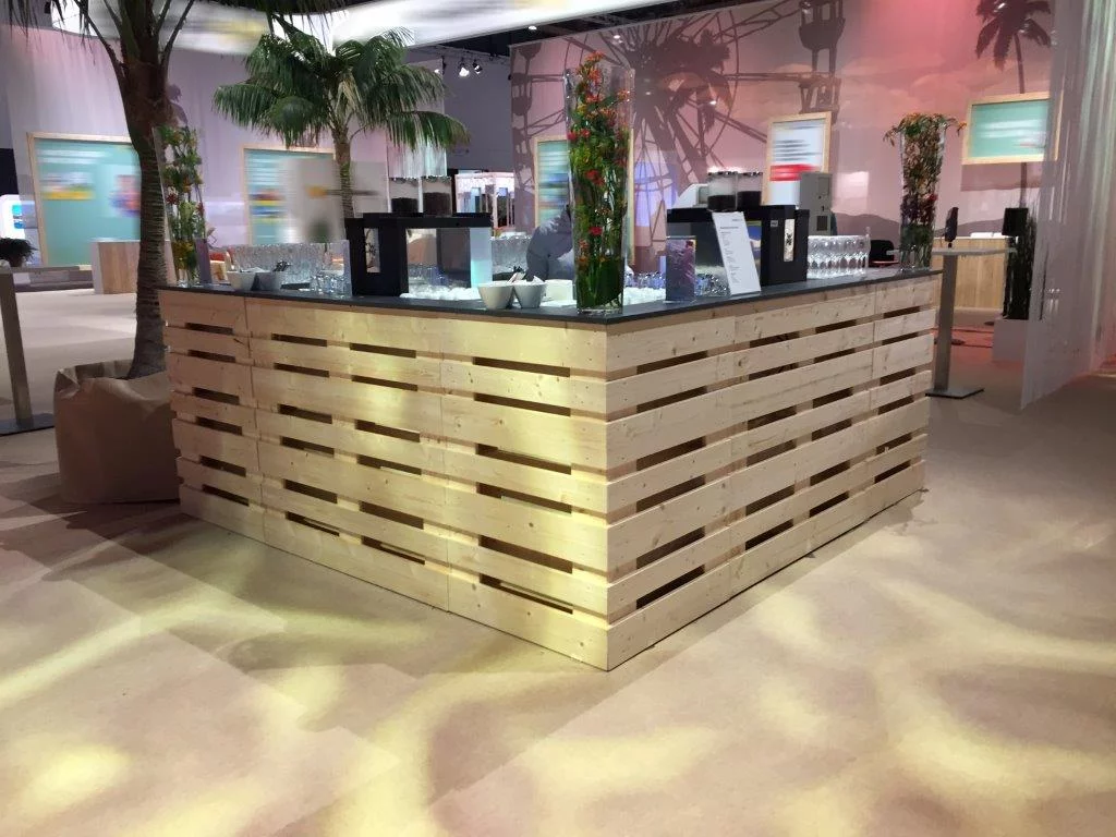 Paletten-Bar Storage 120x60x110cm