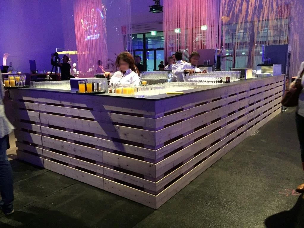 Paletten-Bar Storage 120x60x110cm