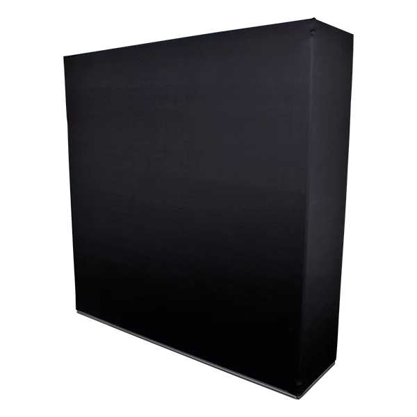 Stellwand 3D Easy Wall 200x200x50cm schwarz