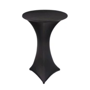 Stretchhusse schwarz für Stehtisch 75 3-füßig