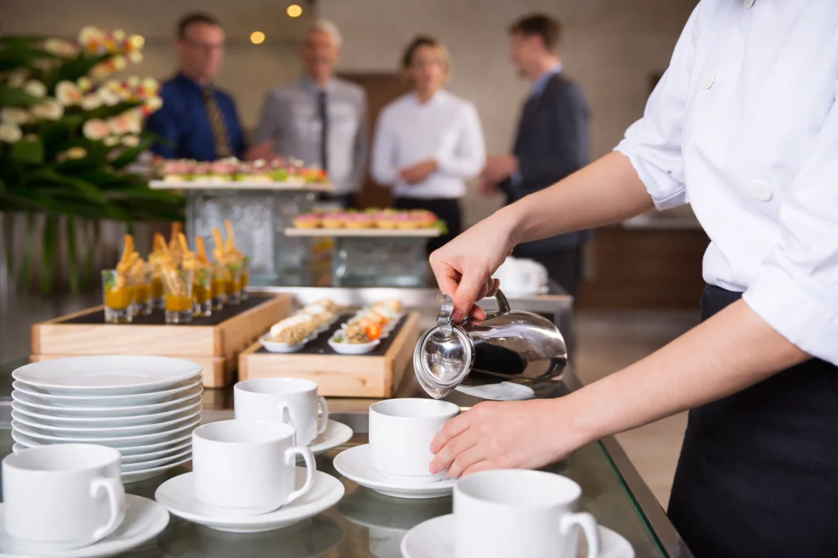 Standbewirtung Messe