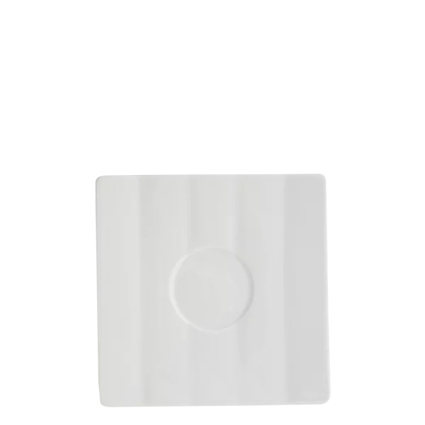 Mokkauntertasse Contour viereckig