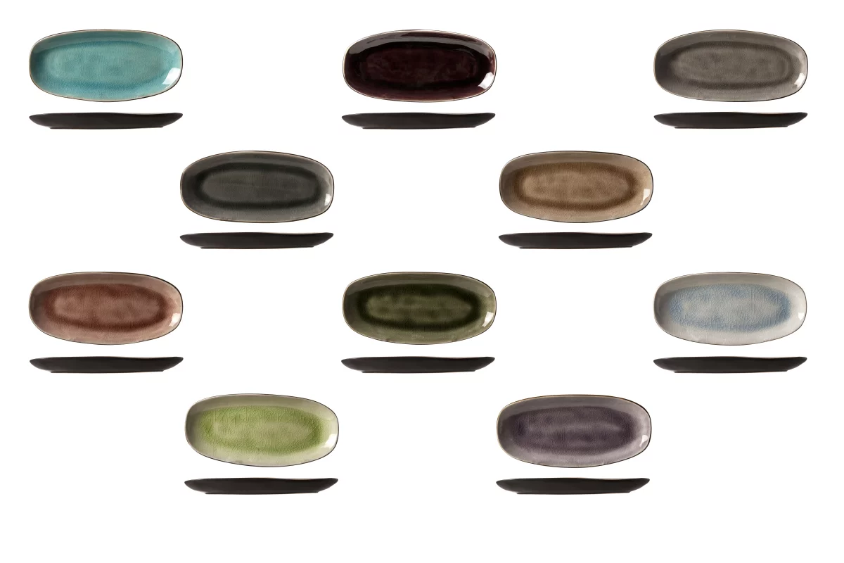 Street Teller 22,5x10,5cm gemischte Farben