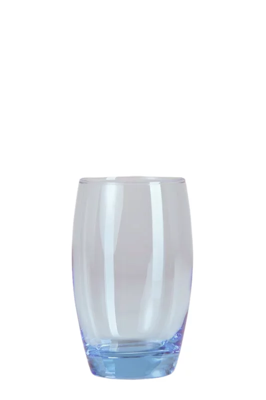 Wasserglas blau