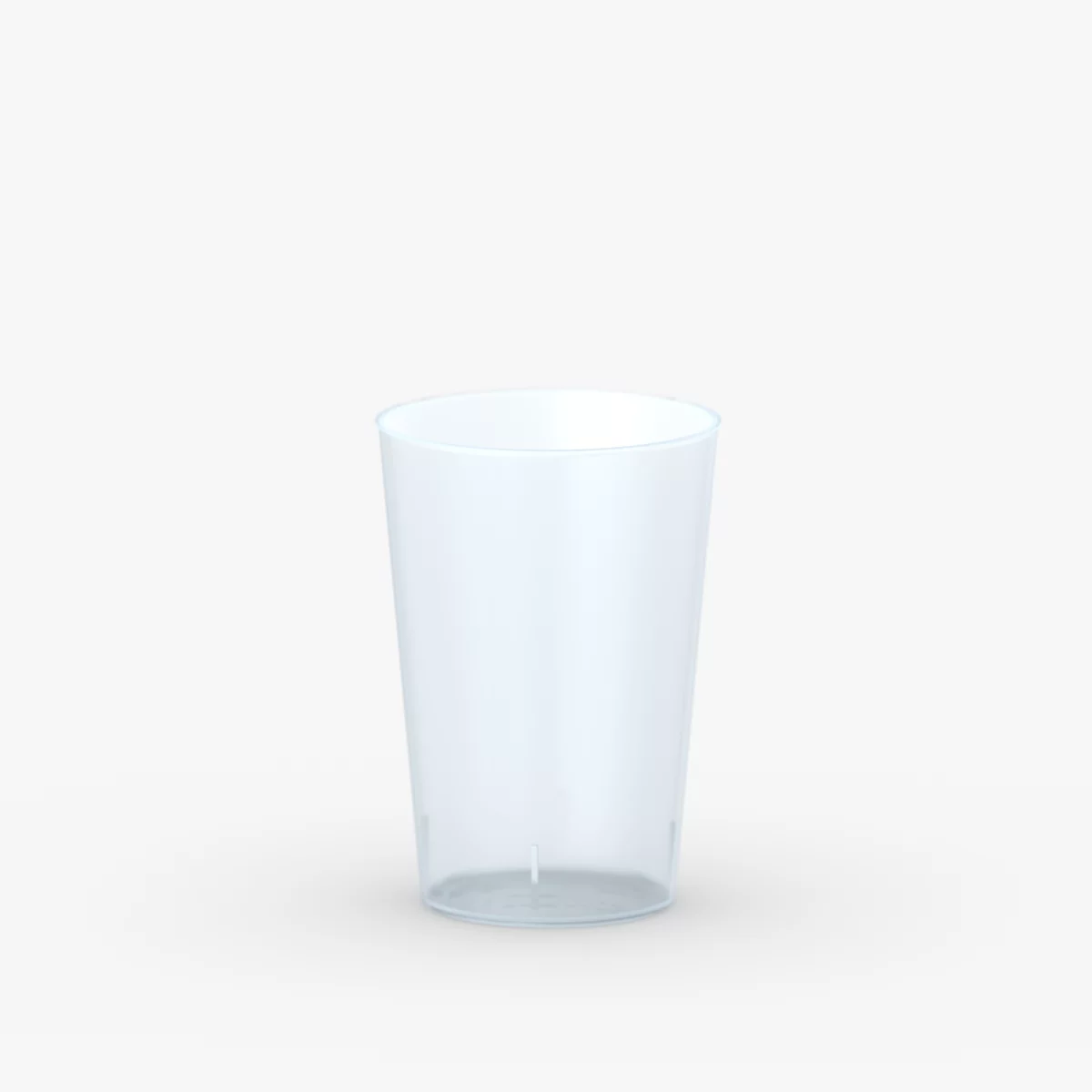 Becher neutral 0,2 / 0,25 Eichstrich