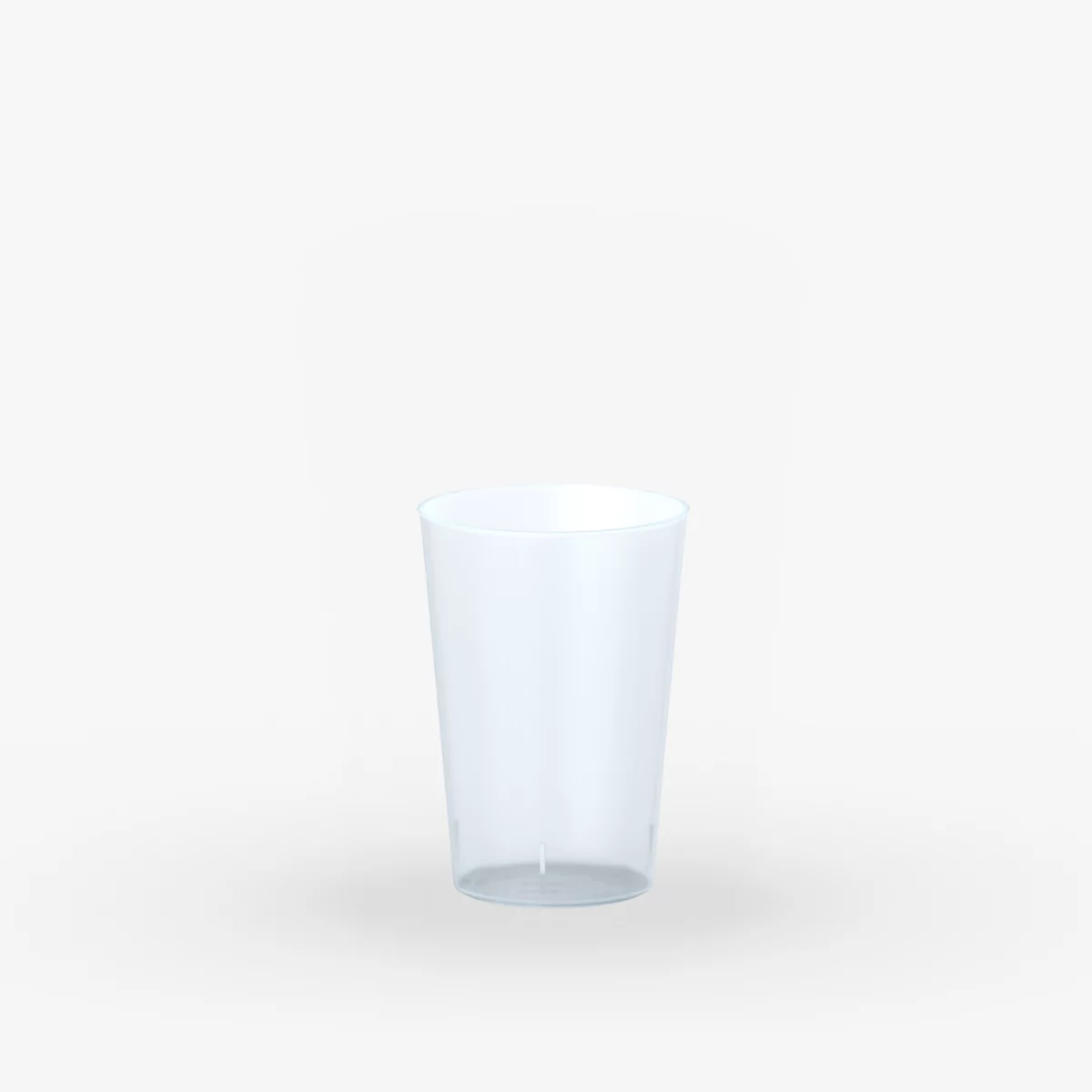 Becher neutral 0,2 Eichstrich (nur Köln !)