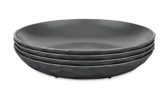 Teller Club tief 22cm Kunststoff anthrazit