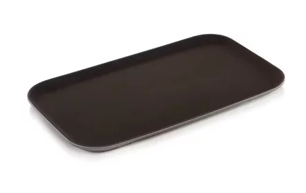 Tablett Kunststoff schwarz rutschfest 1/1GN