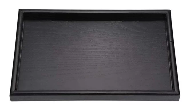 Flyingtablettt Holz schwarz 48x36x3cm