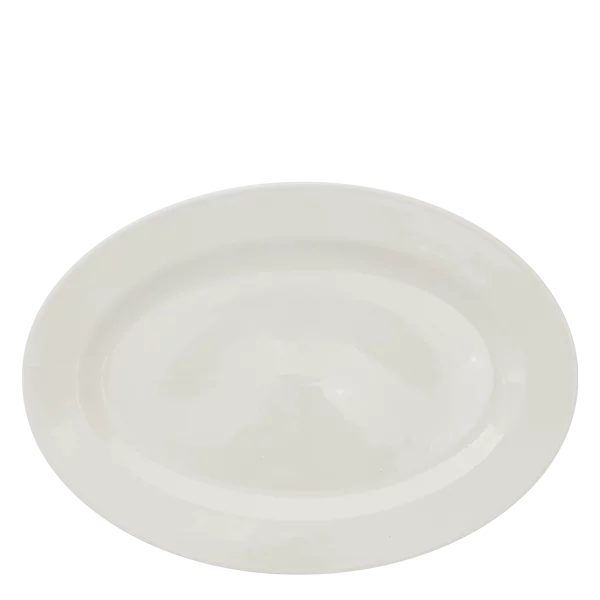 Buffetplatte Porzellan oval 45cm
