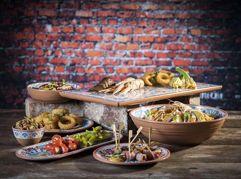 Tray "Arabesque" Melamin GN 1/1 53x32,5cm