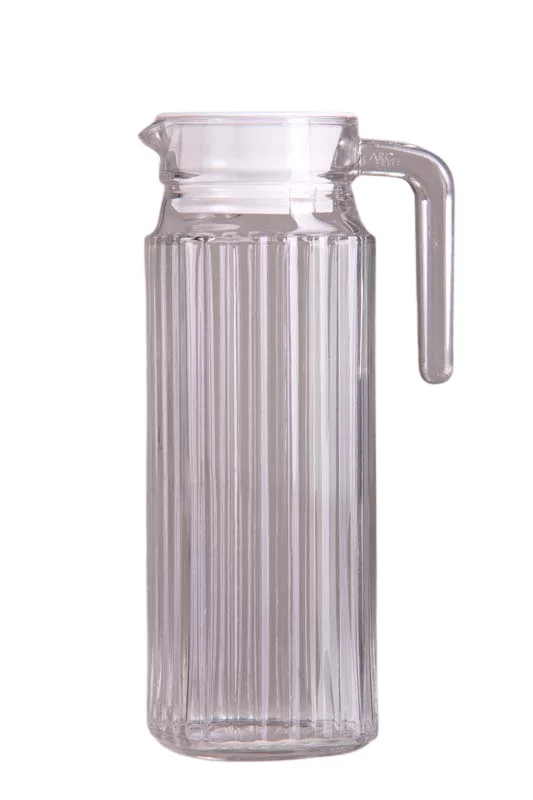 Glaskanne eckig 1l