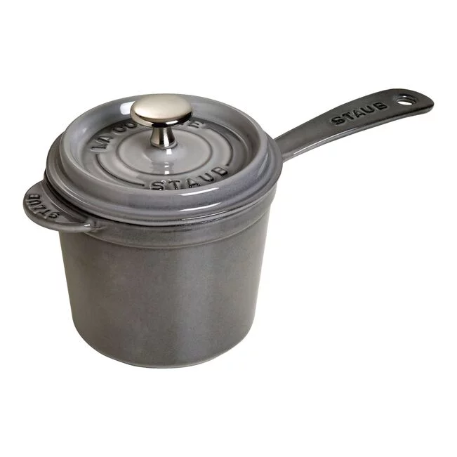 Staub Sauciere rund 14cm 1,2l schwarz