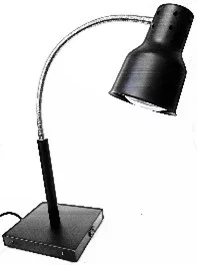 Wärmestrahler schwarz/chrom 230V