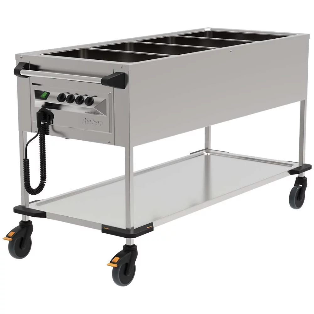 Bain Marie Wagen GN 4 1/1 GN 230V 2,8kW