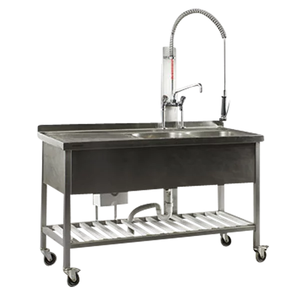 Doppelspüle mit Durchlauferhitzer 400V