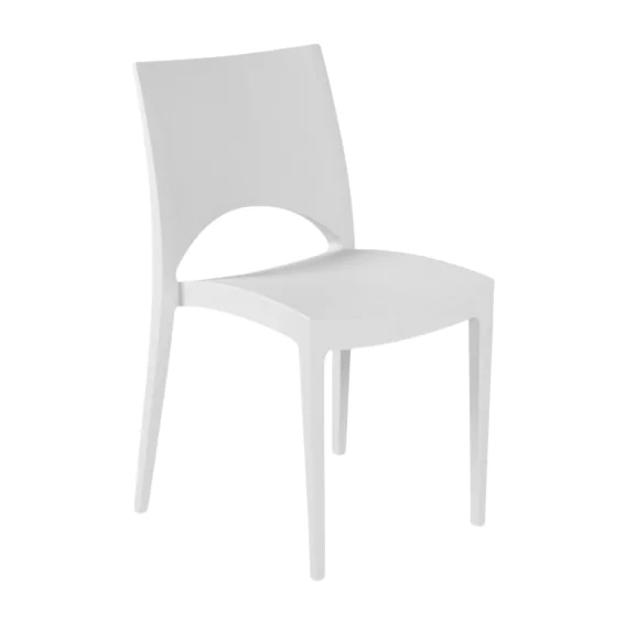 Lounge Stuhl Nice weiß 48x43x80cm