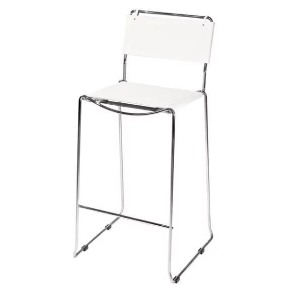 Classic high weiß Barhocker