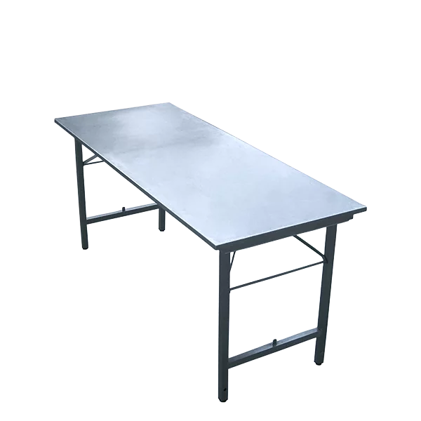 Arbeitstisch Edelstahl Köhler 160x70x85cm