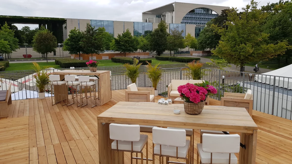 Hochtisch Toskana 178x76x110cm