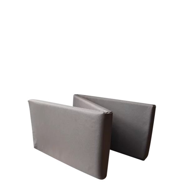 Polster Bank Toskana braun 3-teilig