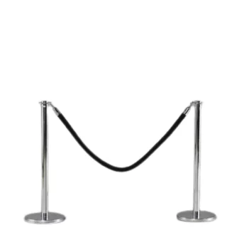 Absperrkordel Leder schwarz